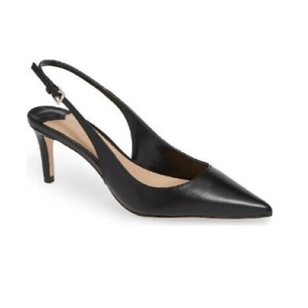 Tony Bianco Gypsy Leather Pointed Toe Slingback